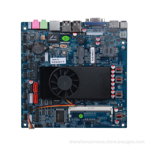 17x17cm Thin MINI-ITX Embedded Motherboard/Intel Celeron 1037U processor/Intel NM70 chipset/1xLAN port/HDMI/VGA/USB2.0